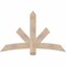 Ekena Millwork Alberta Smooth Timber Gable Bracket, Douglas Fir, 60"W x 38"H x 1 1/2"D x 5 1/2"F, 15/12 Pitch GBW060X38X0206ALB00SDF - alternate 1